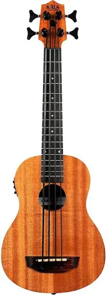 Brand Music Co., 4-String Ukulele, Natural, Ubass Nomad-Fs