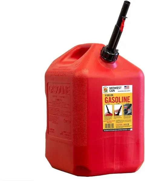 Midwest 6 Gallon Gas Can