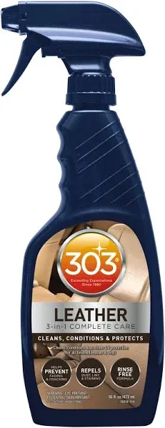 303 Automotive Leather 3 in 1 Complete Care - 16 oz