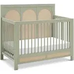 Namesake Eloise 4-in-1 Convertible Crib - French Sage and Performance Sand Eco-Weave