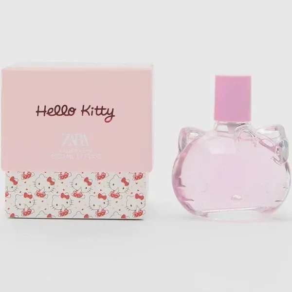 Zara HELLO KITTY Eau de Toilette EDT 1.69 fl oz / 50 ml Perfume Spray Girls