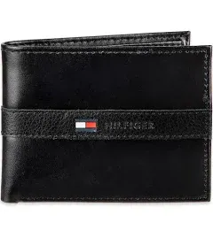 Tommy Hilfiger Casual Black Bifold Wallet - (31TL22X062)