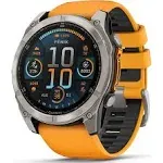 Garmin Fenix 8 AMOLED Sapphire 51mm / Titanium/Spark Orange