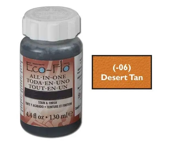  Eco-Flo Desert Tan all in one - 4.4 fl. oz. (132 ml) - FREE SHIPPING!