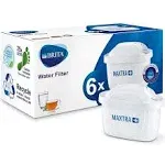 Brita Maxtra Water Filter Cartridges - Pack Of 6