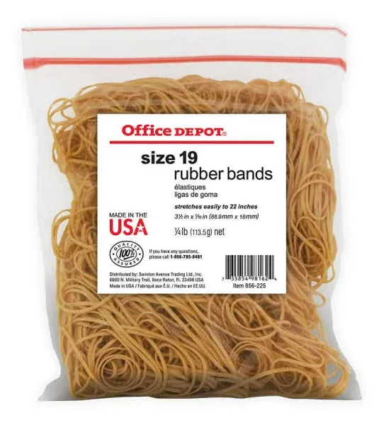 Office Depot Rubber Bands