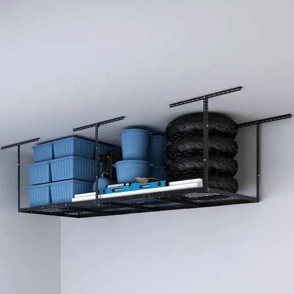 FLEXIMOUNTS Overhead Garage Storage Rack Garage Storage Organization