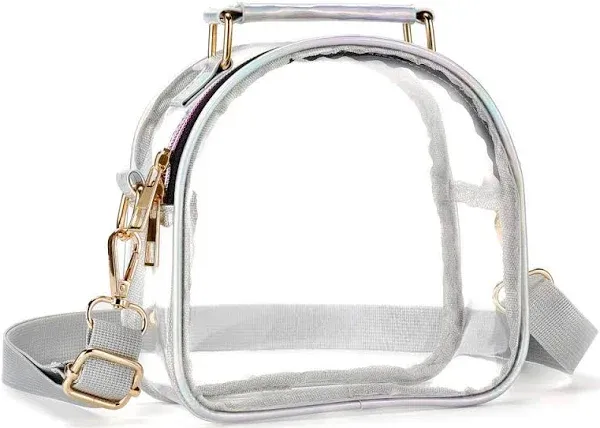 Clear Purse for Women, Clear Bag Stadium Approved, Clear Purse Handbag