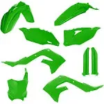 Acerbis 2736290006 Full Plastic Kit - Green Front | Rear | Side 1403-2762