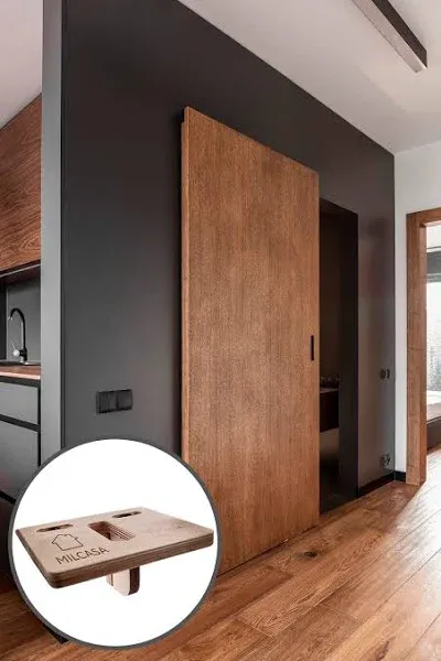 Milcasa Magic 2 Wall Mount Concealed Sliding System for Wood Doors