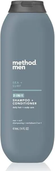 Method Men Sea &amp; Surf 2 in 1 Shampoo &amp; Conditioner 14 oz