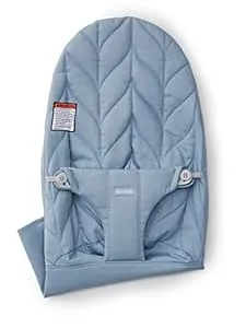 BabyBjorn Blue Extra Fabric Seat for Bouncer Petal Quilt