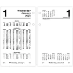 AT-A-GLANCE Financial Desk Calendar Refill