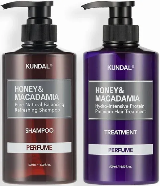 KUNDAL Hair Gift Set Acacia Moringa Scent - Shampoo 16.9oz &amp; Treatment 16.9oz 