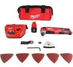 Milwaukee 2426-21 M12 Cordless Lithium-Ion Multi Tool Kit