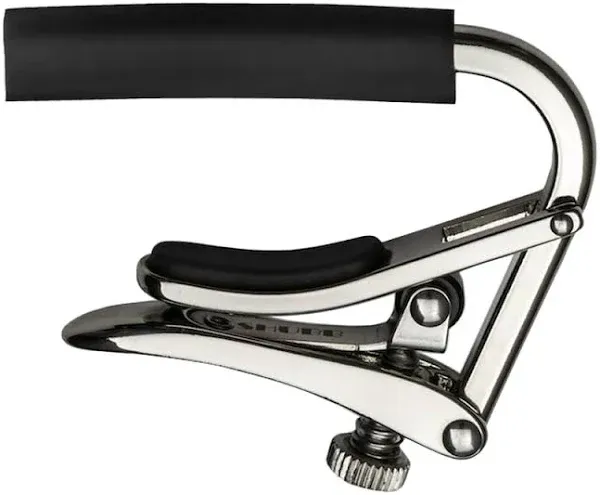 Shubb C1K Capo Noir Steel String - Black Chrome