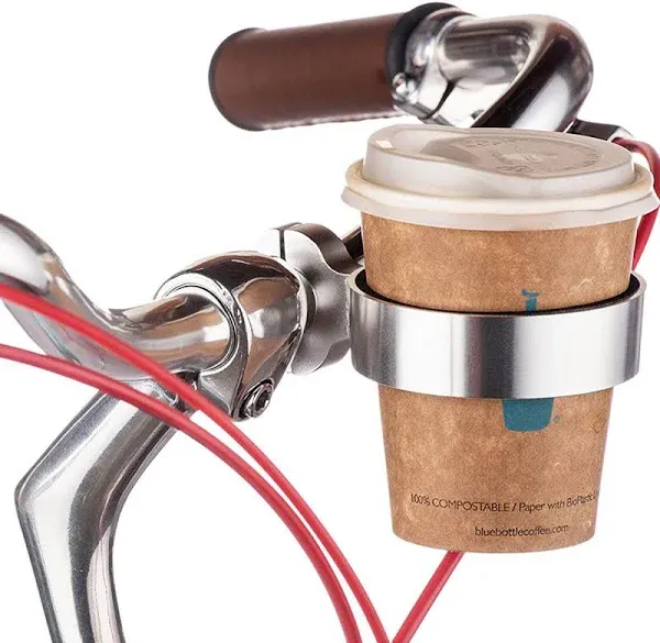 Bike Handlebar Cup Holder Aluminum Cup Bottle Handlebar Holder - Handlebar Coffe