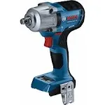 Bosch GDS18V-330CN 18V Brushless Connected-Ready 1/2 in. Mid-Torque Impact Wrench with Friction Ring and Thru-Hole