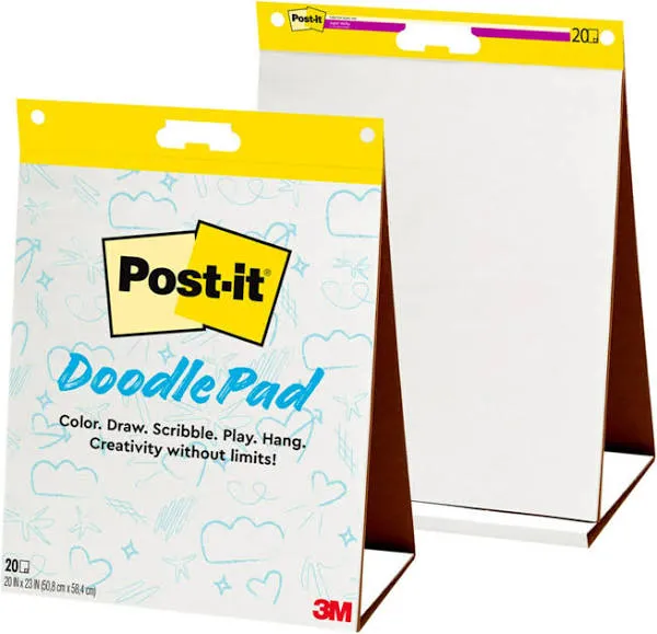 Post-it Doodle Pad Portable Art Easel