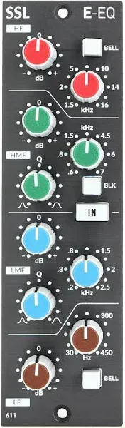 SSL Solid State Logic E-Series EQ Module for the 500 Series  favora...