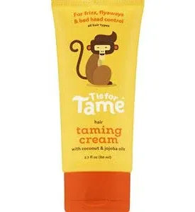 T is for Tame - Hair Taming Cream for Kids All-Natural for Frizz &amp; Flyaways C...