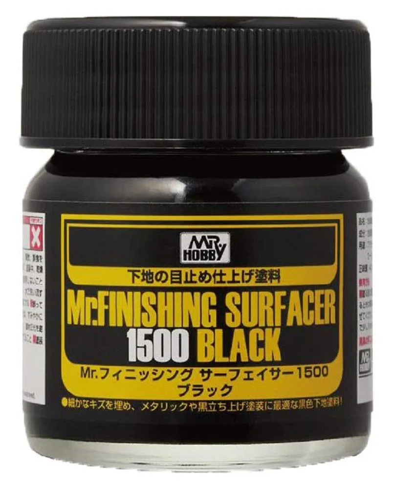 Mr. Hobby Mr. Finishing Surfacer 1500 Black