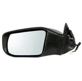 Unpainted Power Flat Driver Side Door Mirror 128-64512L