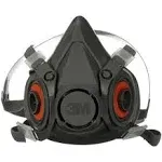 3M 6300 Half Facepiece Respirator, Large