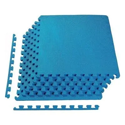 BalanceFrom Fitness Interlocking EVA Foam Exercise Mat Tiles