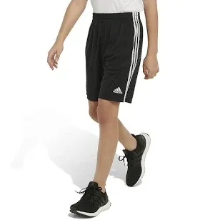 Adidas - Boys 3-Stripe Mesh Shorts