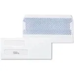 Staples Reveal-N-Seal Security Tinted #9 Business Envelopes 3 7/8 inch x 8 7/8 inch White 500/Box