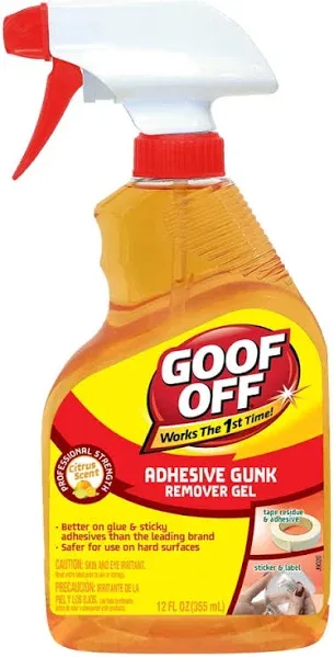 Goof Off FG790 Gunk and Adhesive Remover Gel