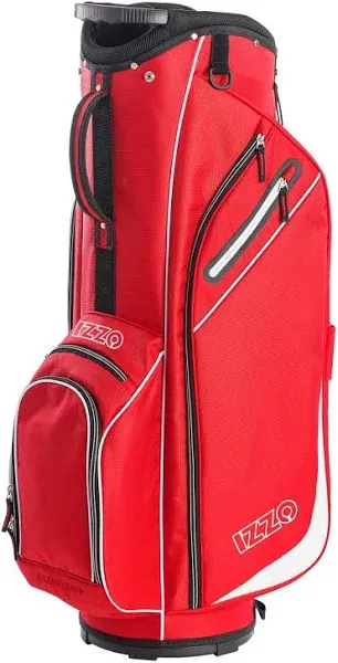 Izzo Ultra Lite Cart Bag Gray/Lime