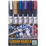 Gundam Marker Advanced Set 6Colors for GUNPLA Plastic Model GSI Creos Japan