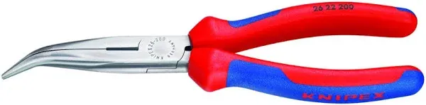 KNIPEX 26 12 200 - Long Nose Pliers with Cutter