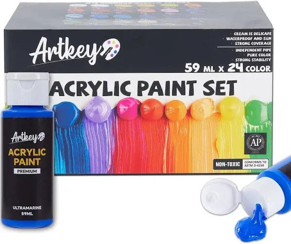 Artkey Acrylic Paint Set