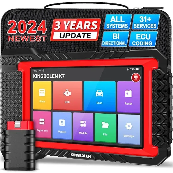 KINGBOLEN K7 Car OBD2 Scanner Full System Diagnostic Bi-directional Tools Coding