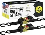 DC Cargo Mall Auto Retract No-ratcheting Ratchet Straps