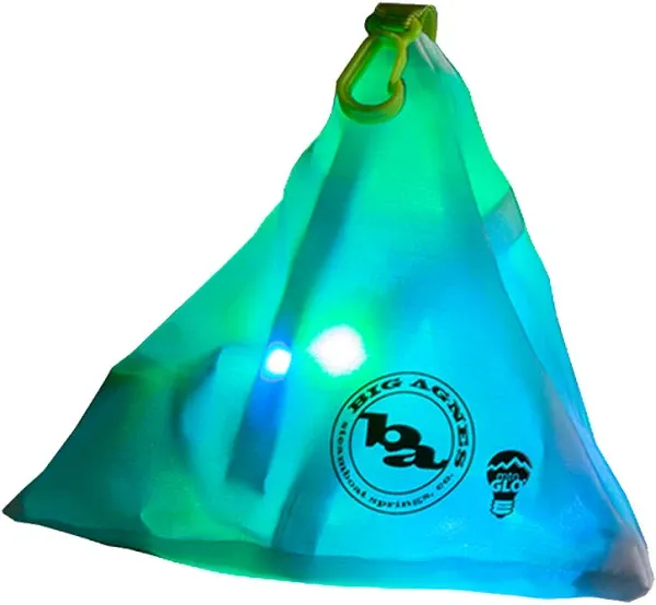 Big Agnes - mtnGLO Tent & Camp Lights Blue/Green