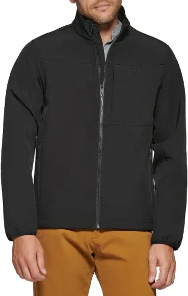 Dockers Men's Chest Yoke Softshell Jacket