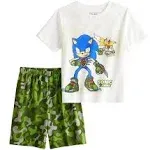 Komar Kids Boys Sonic Prime Short Sleeve Pajama Set