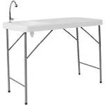 Flash Furniture Folding Table 23"W x 45"L x 34"H