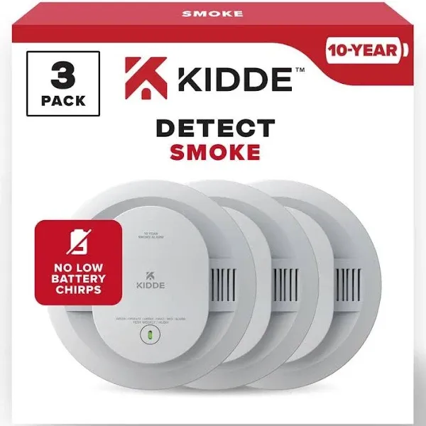 Kidde Smoke Detector 10-Year Battery