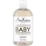 Shea Moisture 100% Virgin Coconut Oil Baby Wash & Shampoo 13 fl oz