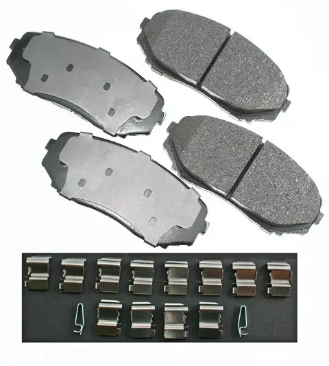 Akebono ProACT Ultra Premium Ceramic Disc Brake Pad Kit