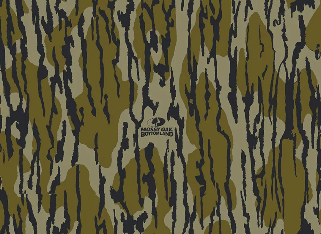 Mossy Oak Original Bottomland Camo Vinyl Roll - Outdoor Adhesive Camo Vinyl Wrap - Vinyl Sheets by Mossy Oak Graphics