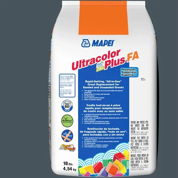 Mapei Ultracolor Plus Fa 10-lb Gray All-in-One Sanded Grout | 6BU000905