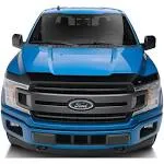 AVS 15-18 Ford F-150 Aeroskin Low Profile Acrylic Hood Shield - Smoke