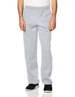 Gildan Men's Open Bottom Pocketed Sweatpant Black S