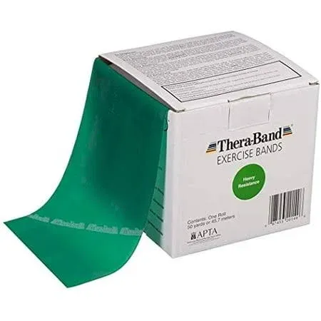 Thera-Band Exercise Band - 50 Yard (Green - Heavy)